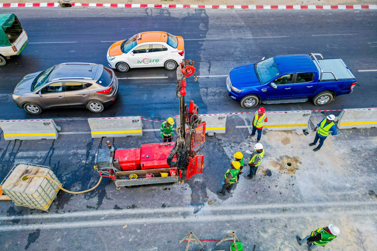 Sondages géotechniques en milieu urbain